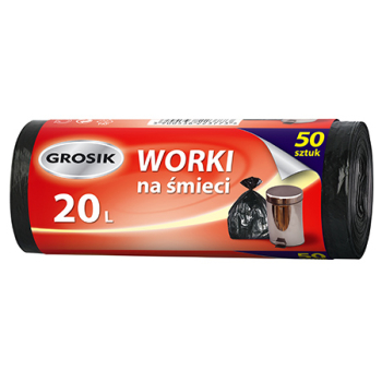 Worki na śmieci HD 20l '50 grosik